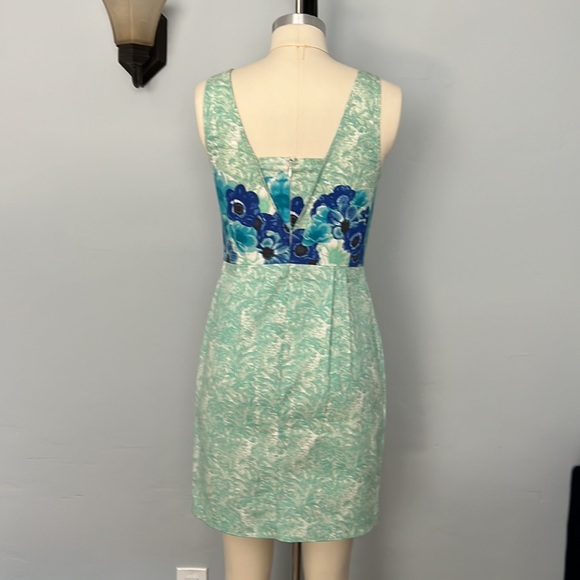 JOIE Floral Flower Printed Sleeveless Shift Dress - Size Small - Picture 7 of 15